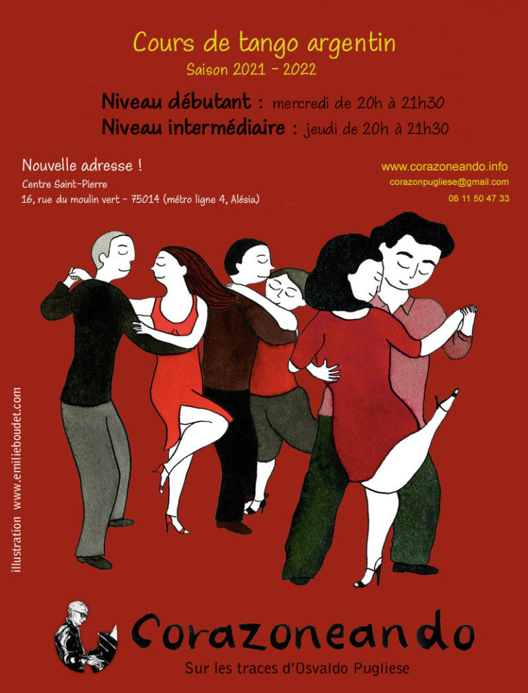 Cours tango 2021-2022