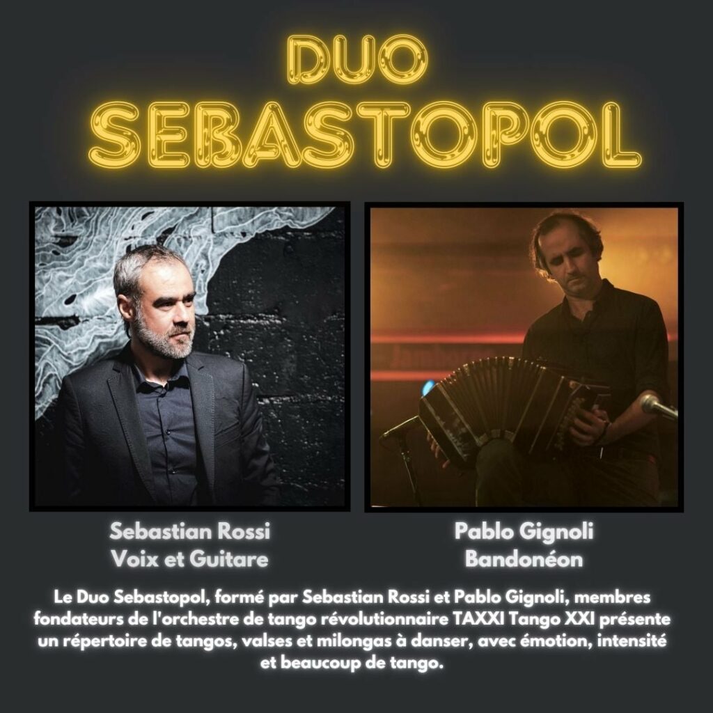 La Yumba 22 décembre 2024 : Duo Sebastopol