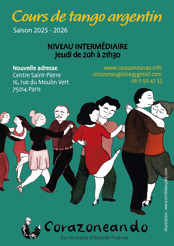 cours tango intermédiaire