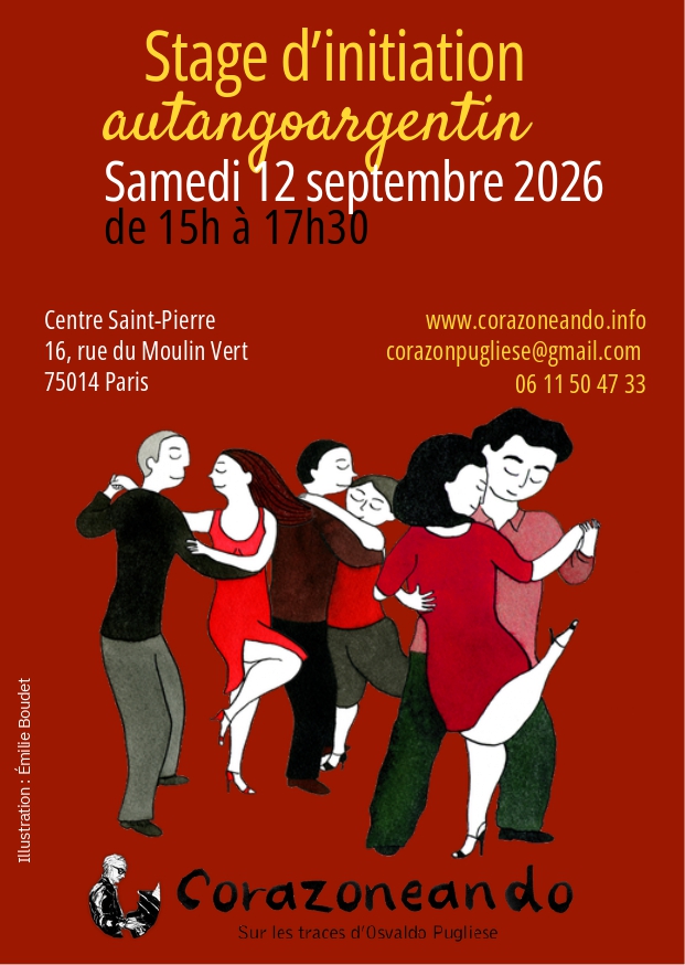 Stage initiation au Tango